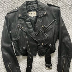 Black Leather Jacket beautiful